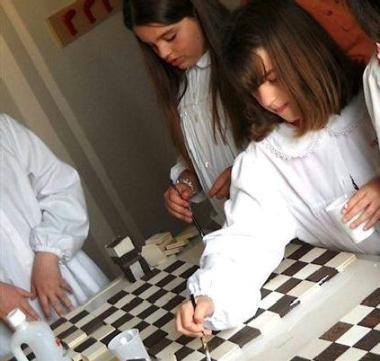 La dama a scuola 