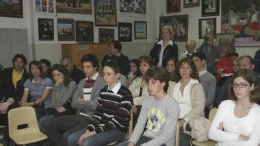 Gli studenti partecipanti al premio “Fair play scuola e sport”
