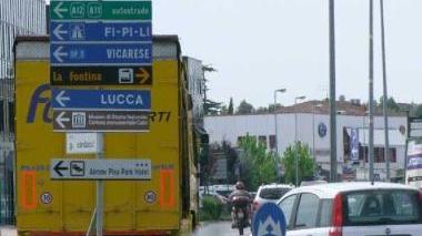 Una immagine di traffico alla Fontina