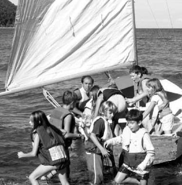 La scuola di vela di Baratti 