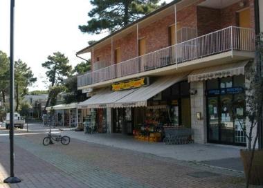 <b>PRINCIPINA.</b> La zona centrale della frazione balneare  