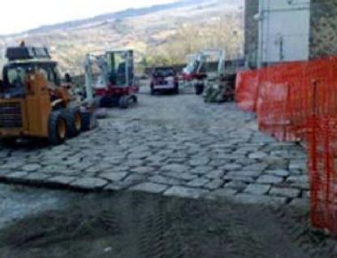 <b>Piazza</b> Momento dei lavori 