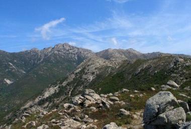 Una veduta del Monte Capanne a Marciana   