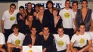 La squadra Under 20 di pallanuoto che ha conquistato le finali regionali