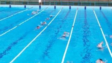 La piscina scoperta di Cascina