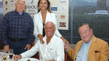 Sirio Maccioni in giuria a Forte per A Tavola sulla spiaggia