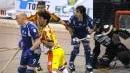 <strong>TRAFFICO.</strong> Ordonez davanti al portiere del Lodi in una concitata fase del primo tempo