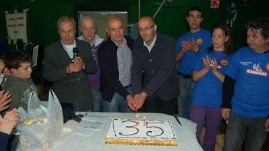 I festeggiamenti per il 35º anniversario