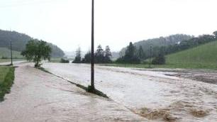 Un fiume d’acqua scende da Parrana