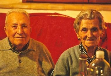 Tindaro Di Matteo e la moglie Italia Culumbaro 