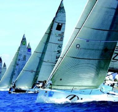 Una regata velica  