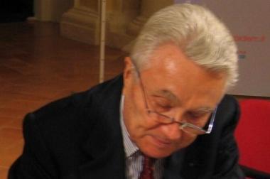 Il vincitore Alberto Arbasino      