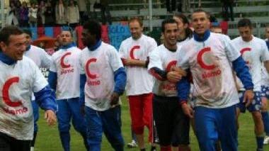 <b>LA FESTA</b> I giocatori del Gavorrano sabato scorso nell’ultima partita di campionato a promozione già ottenuta