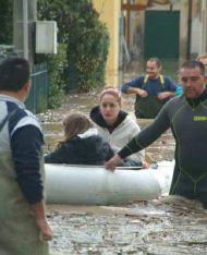 Unimmagine dellalluvione di Natale 