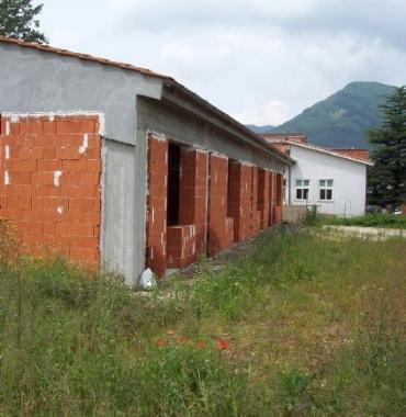I lavori alla materna di Badia 