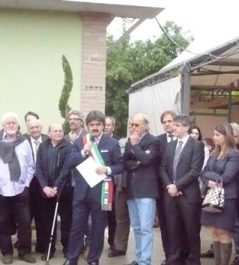 Linaugurazione a Badia Pozzeveri 