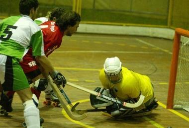Unazione di gioco dellMg Consiag promosso in A1 
