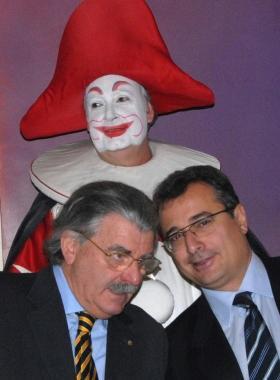 <b>CARNEVALE: QUALE FUTURO?</b> Il sindaco Lunardini e il presidente della Fondazione Maglione parlano: alle spalle Burlamacco 