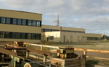 La sede di una media impresa nella zona industriale di Montegemoli 