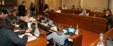 La sala consiliare a Empoli 
