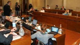 La sala consiliare a Empoli