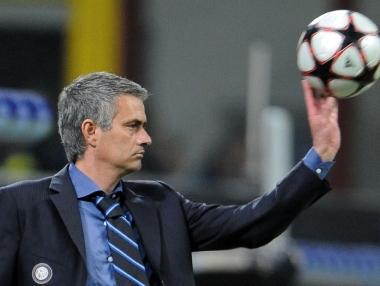 <b>VINCENTE</b> Jos&egrave; Mourinho allenatore dellInter  