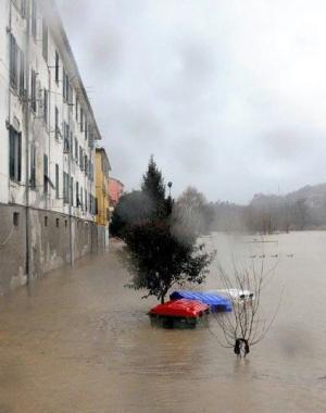 I danni dellalluvione ad Aulla 