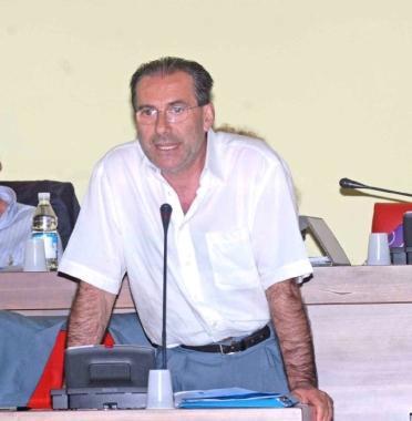 Il vicesindaco Mazzanti Sopra il depuratore di Catena 