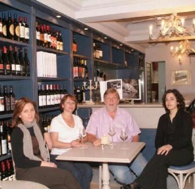 Lars Stork, nel wine bar di piazza S. Giovanni 