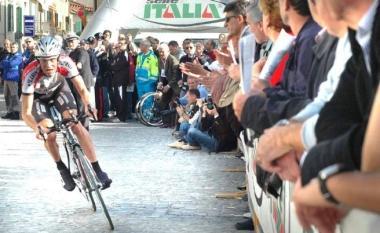 Manuele Spadi ai tempi in cui era prof delle due ruote 