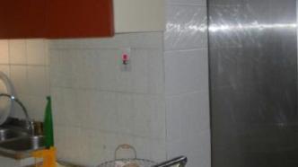 L'ascensore arriva in cucina