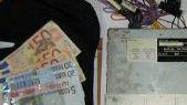 Il materiale trovato durante la perquisizione