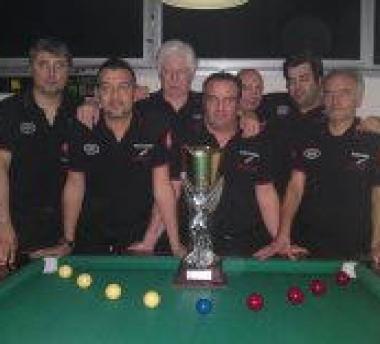 La squadra campione di boccette delle Melorie 