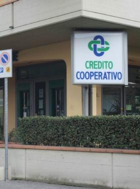 Una filiale della Bcc Area Pratese 