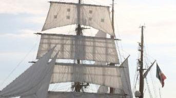La nave scuola Amerigo Vespucci