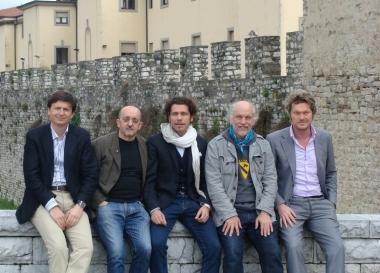 Da sinistra: Salvi, Rami, Tiezzi, Malkovich e Giardi 