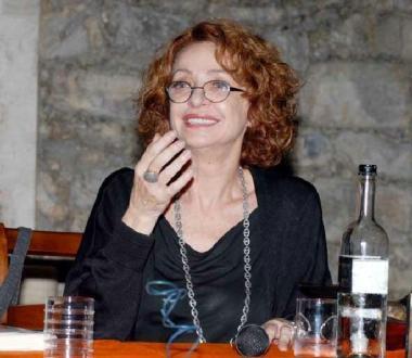 La conduttrice e attrice Enrica Bonaccorti 