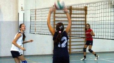 Le ragazze durante una partita