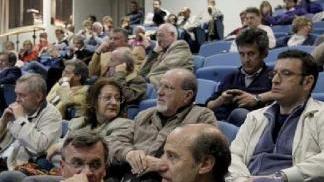 Il pubblico all’incontro dell’altra sera al centro Maccarrone: si è parlato di viabilità