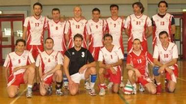 Il team della Pallavolo Cascina