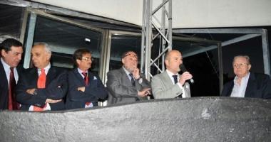 Barabino, con Matteoli, Migliori, Gragnoli e altri dirigenti del Pdl 