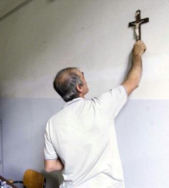 Polemica sul crocifisso 