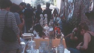 Un’immagine del festival “In/Canti & Banchi” che si svolge nel centro castellano