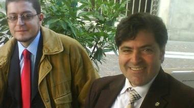 Vinchesi e l’avvocato Sandro Castro