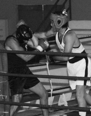 Un incontro di boxe 