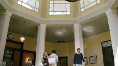 Una immagine interna delle Terme