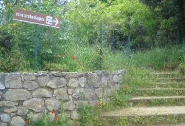 <b>SOS STRADA. </b>Il viottolo che porta alle tombe e altre immagini di degrado 