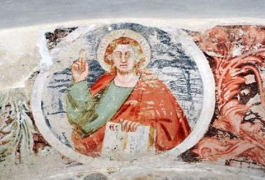 Scoperte nicchie e parti di antichi affreschi