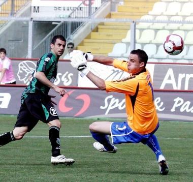 Quadrini supera Bassi: &egrave; la rete del momentaneo 2-0 del Sassuolo 