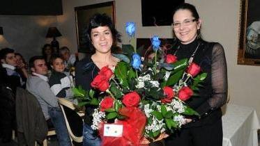 Jessica Barsotti, a sinistra, è Lady Commercio 2010